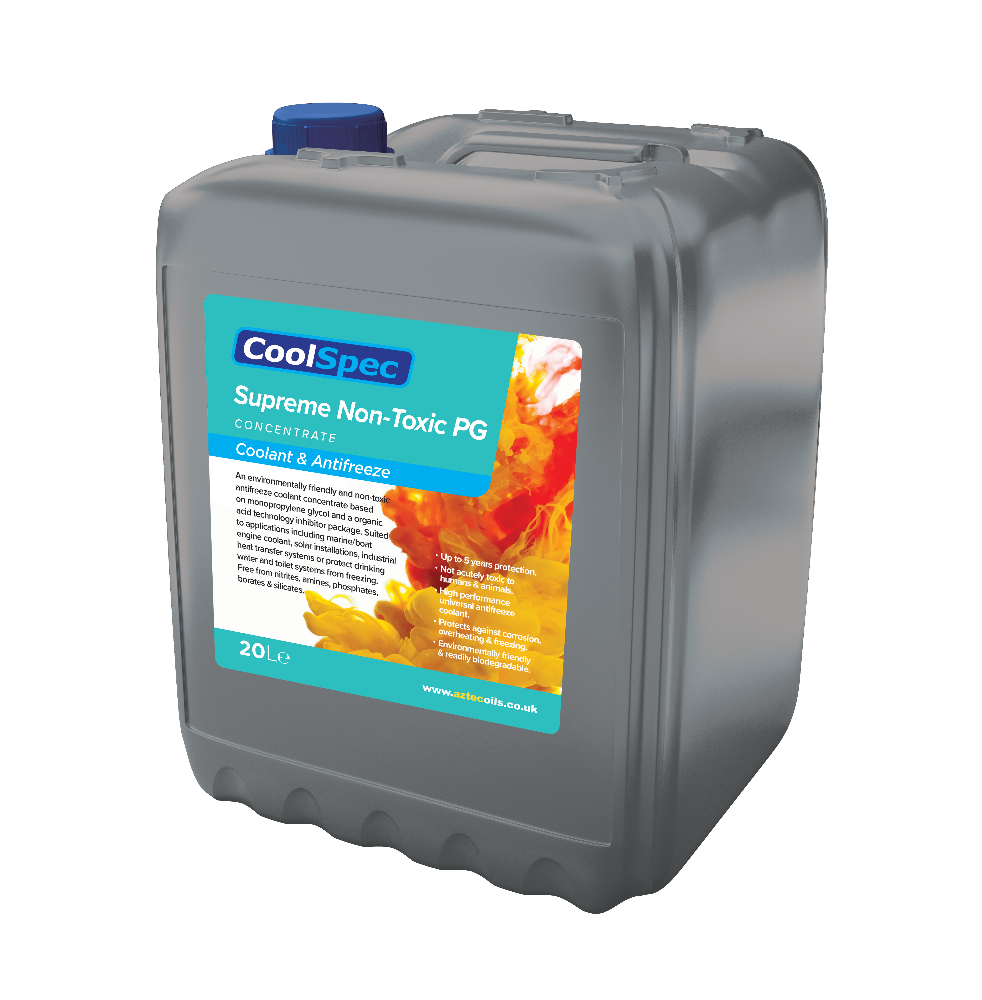 Aztec Oils - Summer Coolant & Winter Antifreeze